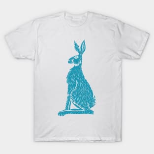 Linocut Rabbit T-Shirt